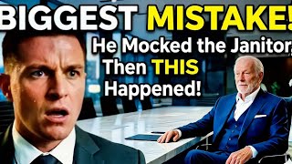 Arrogant CEO Mocks a Janitor, He Instantly Regrets It!