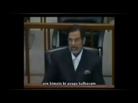 Saddam Hüseyinin mahkemedeki son sözleri 🇹🇷