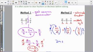 Algebra Lesson 3 2 part 2 Solving Multi-Step Equations
