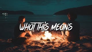 Powfu - what this means (Lyrics) feat. Ouse