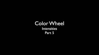 Color Wheel in Photoshop- Part 5: Making Intensities
