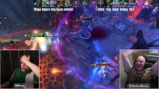 Epic Comeback (Throw) from 47K networth down 3v4 by Dendi, Bulldog & BSJ in ARDM charity showmatch