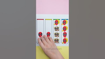 Deadpool bye bye bye Puzzle Games #shorts  #games #funny #satisfying #challenge #wolverine