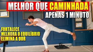1 minuto destes exercícios é melhor que fazer caminhada