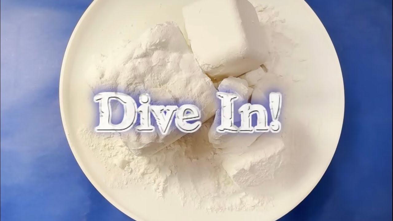 ASMR | Pure White Baking Soda Crush | POWDERY!!! | Dive In!