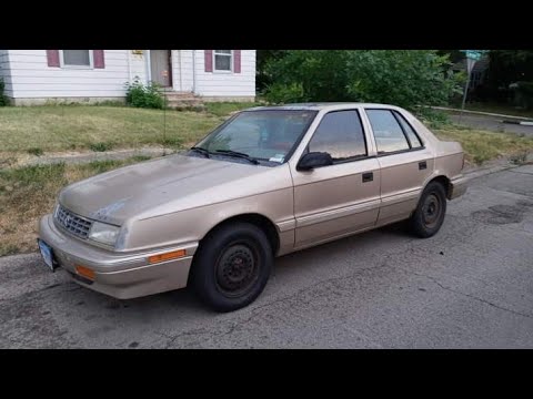 1992 Plymouth Sundance (Walkaround and Test Drive)