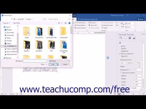 Word 2016 Tutorial Fill and Line Settings Microsoft Training