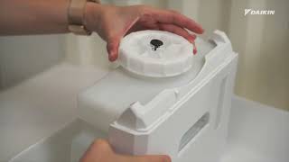 How to clean a Daikin Air Purifier Humidifying Filter