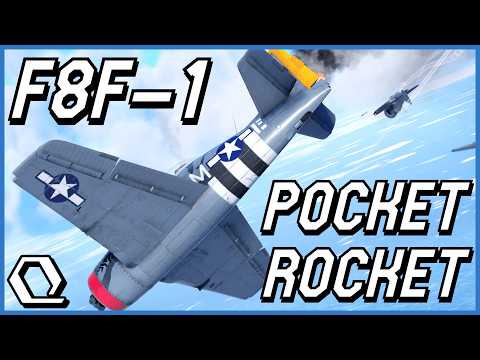 War Thunder F8F-1 | Pocket Rocket