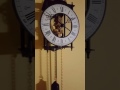 Hermle skeleton clock