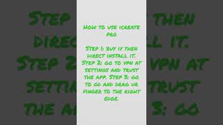 How to use icreate pro™️