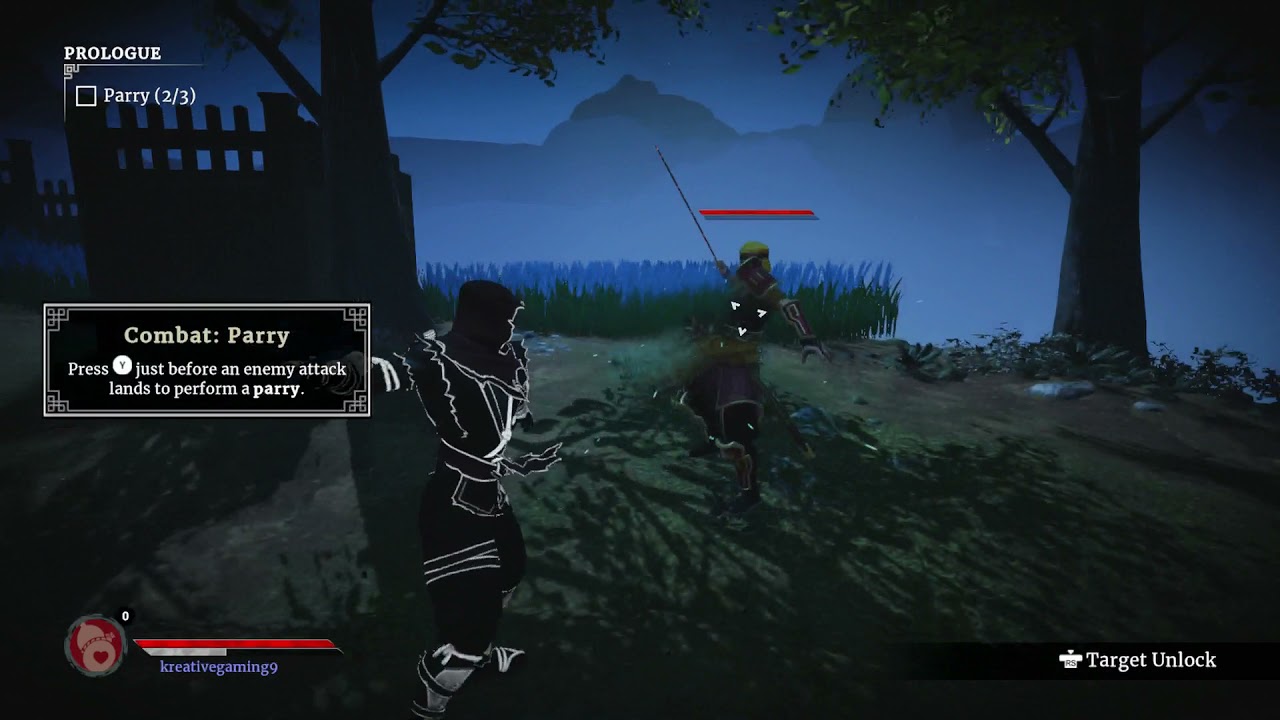 How to Do Combat 1 on 1 Aragami 2 Guide Defeat First Enemy in Swordfight