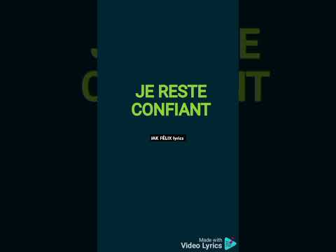 Yahwe A Déclaré Reste Confiant Il Le Fera Pour La Gloire De Son Nom
