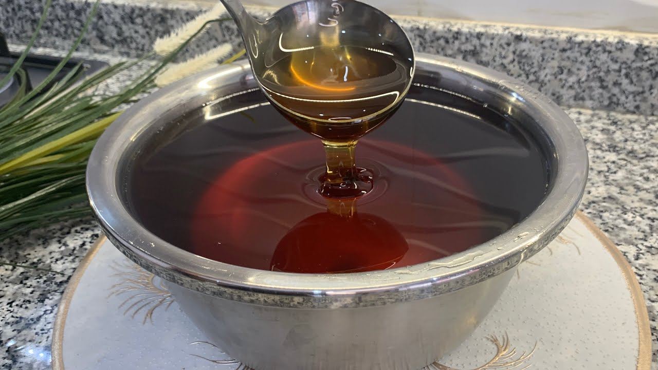 عسل منزلي ناجح 💯بإضافة اتزيدو لده حتافضي بيه مده طويله كيبقى كيفما هوا