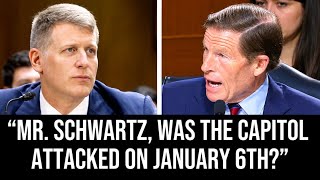 Schwartz's SCRIPTED January 6 Answer BACKFIRES After Blumenthal Presses Him In Tense Hearing