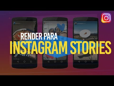 INSTAGRAM STORIES: Como RENDERIZAR o VÍDEO no VEGAS, ADOBE PREMIERE E AFTER EFFECTS!