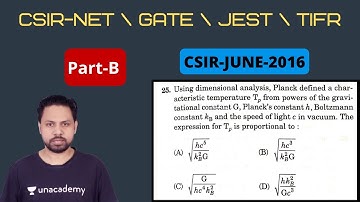 2016 June CSIR-NET | Part-B | Q.NO 25 | POTENTIAL G