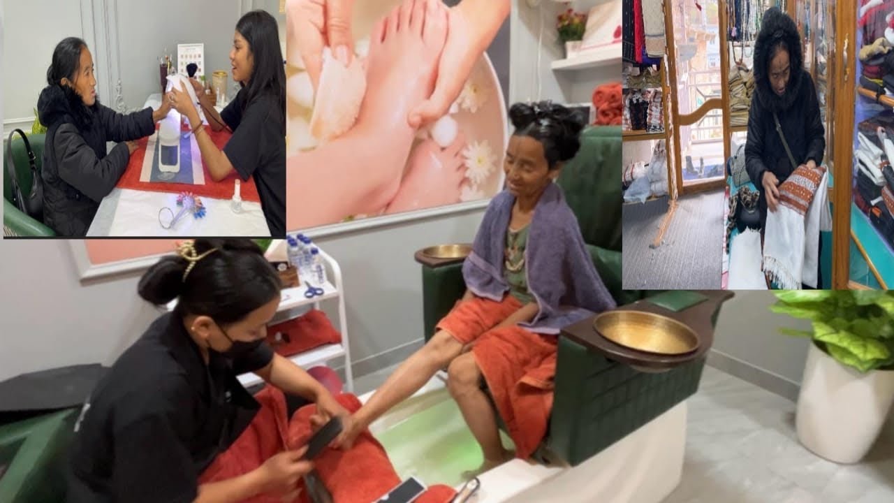 Mummy ko parlour legai ll grooming karbaya💅💇🏻‍♀️