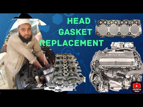 How To Replace Mitsubishi Lancer Head Gasket In A Mechanic Auto Master ...
