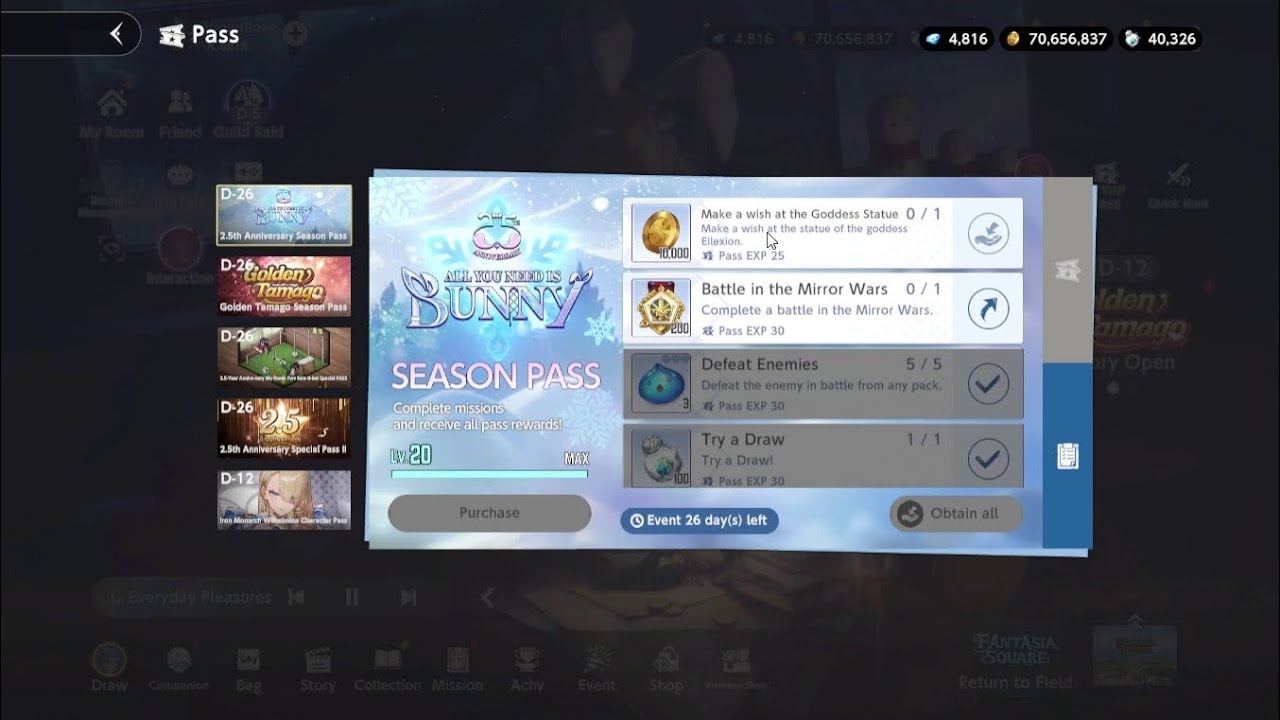 Goddess Statue and new QoL Weekly reset Glutties｜Brown Dust 2