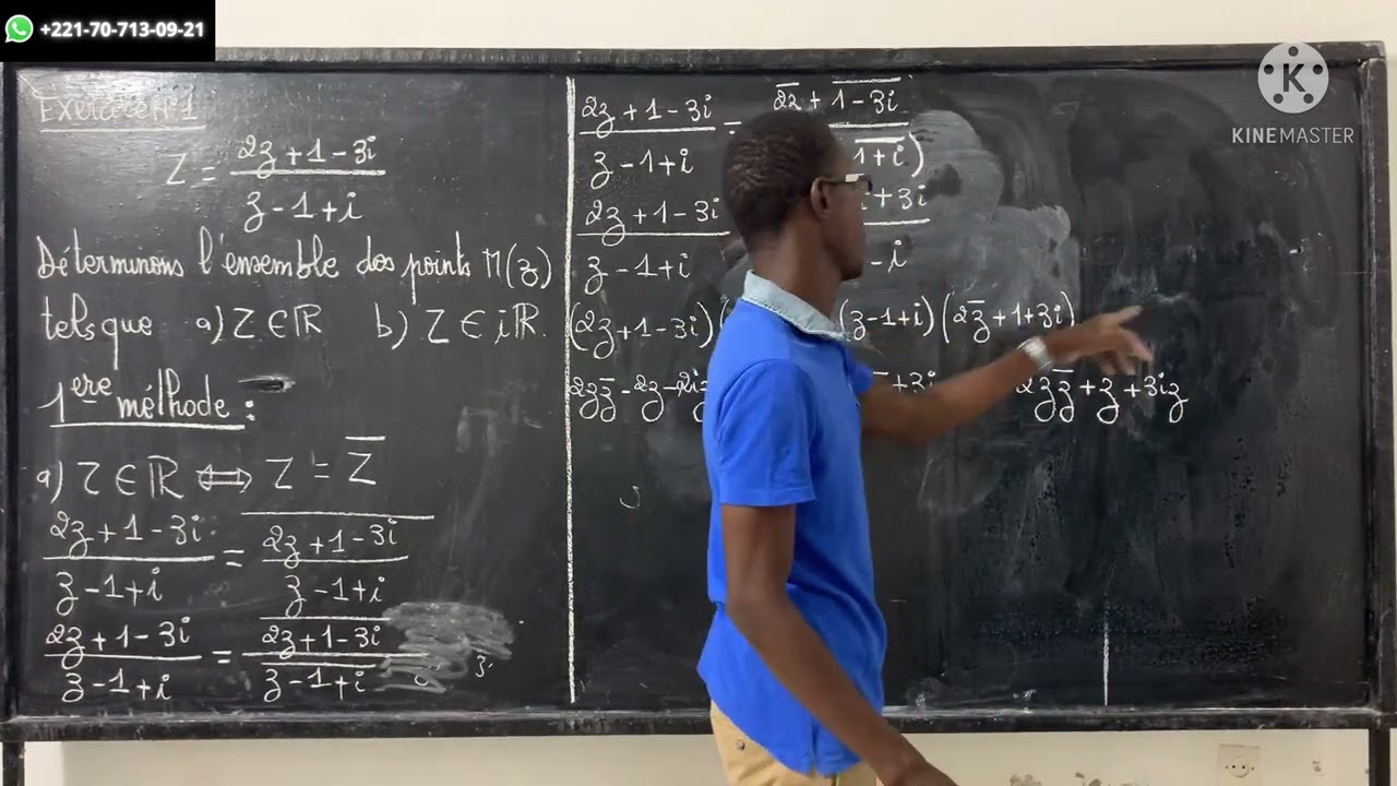 Corrigés exo ~1~2~3  : nombres complexes