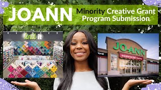 #JOANN Minority Creative Grant Submission