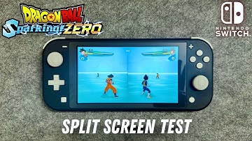 Dragon Ball: Sparking! ZERO Split-Screen Gameplay on Nintendo Switch