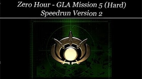 [C&C Zero Hour] GLA Mission 5 Speedrun Version 2  - Hard