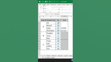 Advance Sum in Excel | Excel tricks | Excel Hacks | Excel Hidden Tricks #excel #exceltricks