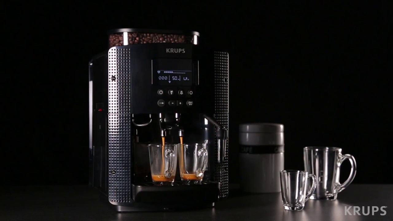 a avea dea face cu anulare Intenționează  Espressor Automat KRUPS Essential EA816 - Esența unui espresso direct în  ceașca ta! (CC RO SUB) - YouTube
