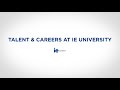 Talent and Careers at IE University- Key Employability Facts Graduates 2019