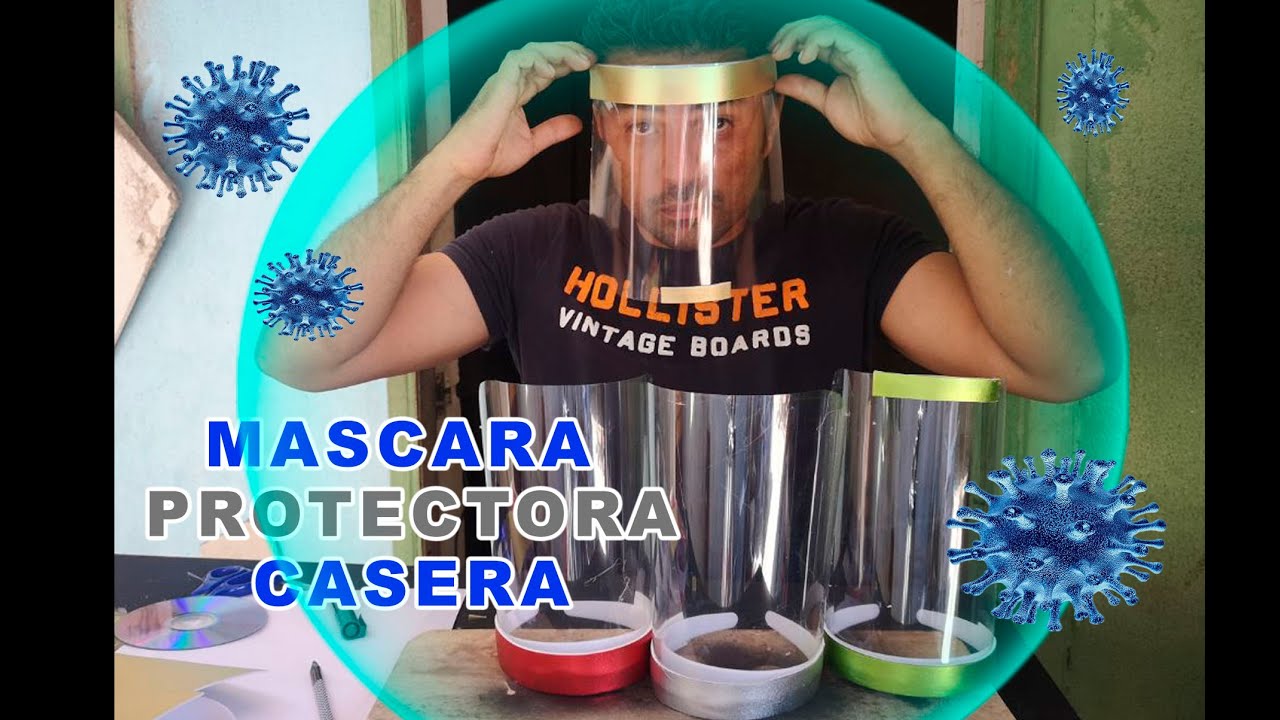 Como hacer una mascarilla PROTECTORA CASERA