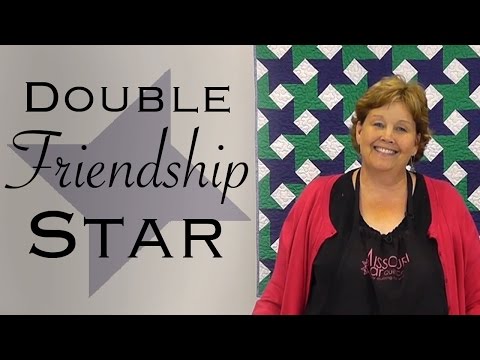 Double Friendship Star Quilt Pattern