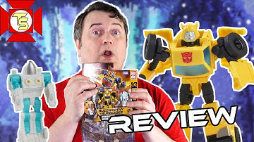 TRANSFORMERS Buzzworthy Bumblebee and Spike Witwicky Review
