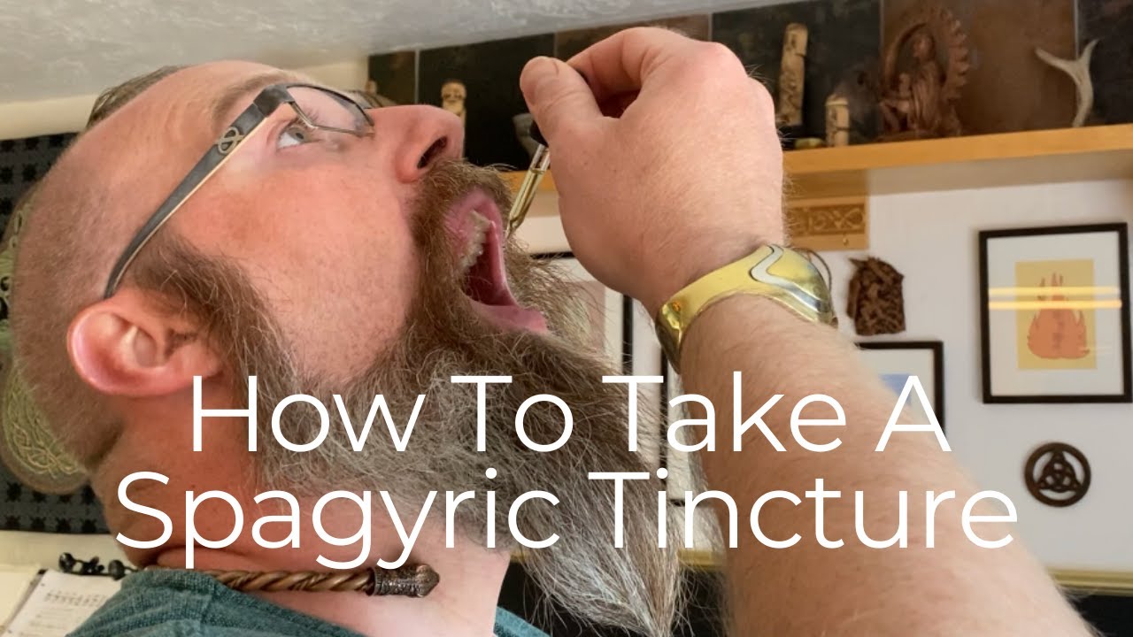 How To Take A Spagyric Tincture (Or Other Spagyric Liquids) - YouTube