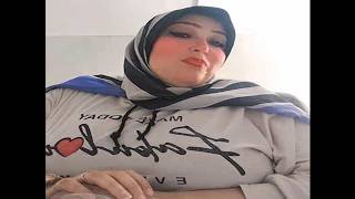 Arab bbw model show Arabic style outfits 