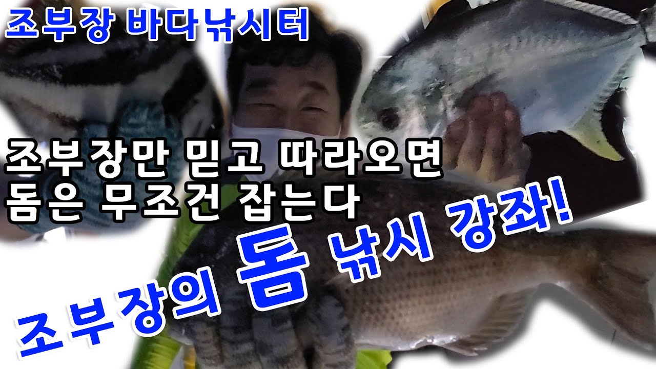 조부장만 믿고 따라오면 무조건 돔 잡게 해줄게! 조부장의 돔 낚시 강좌!!