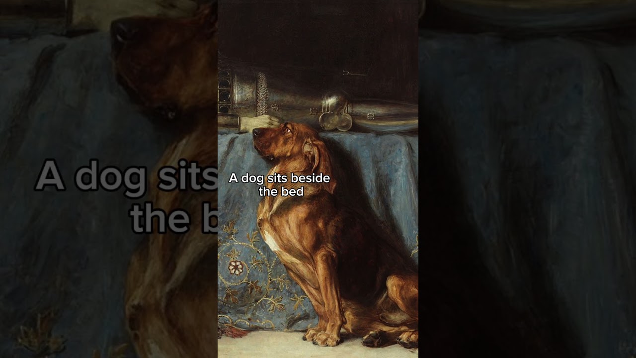 "Requiescat" (1888) by Briton Rivière 