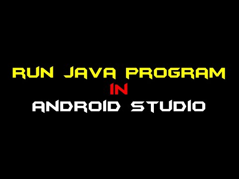 How To Run Java Program In Android Studio | Gangs Of Coder | 2020