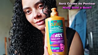 Resenha Creme  Pentear Niely Gold Cachos Definição Prolongada 72h 