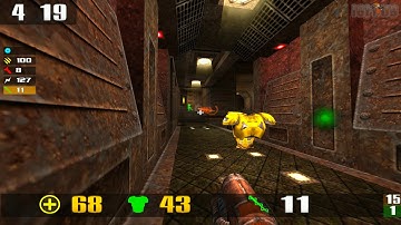 Quake 3 CPMA: f0rest vs unnamedplayer cpm22