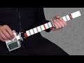 Lego Guitar (3 simple songs demonstrated)