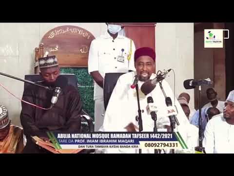 Prof Imam Ibrahim Maqari