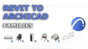 How to import revit object and families into Archicad - Tutorial