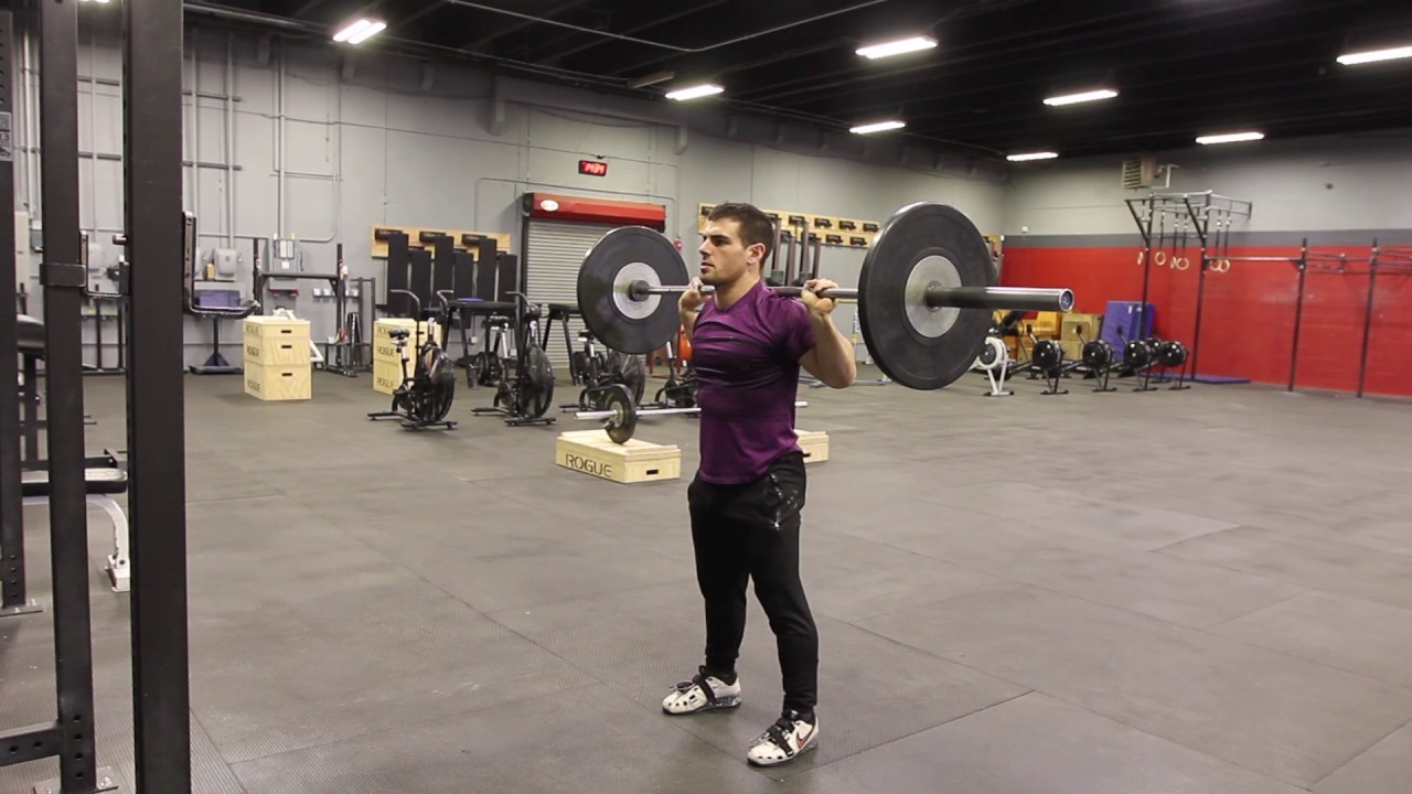 Behind The Neck Power Jerk