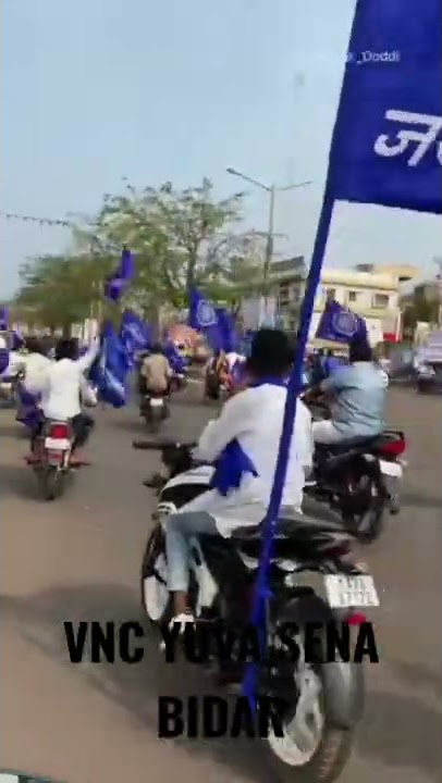 💫BR Ambedkar jayanti 131💫 BiDAR💙💙  VNC YUVA SENA BIDAR boys 💙