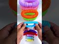 🥓🌈 Pop Tubes - Happy Life - No Talk ASMR #shorts