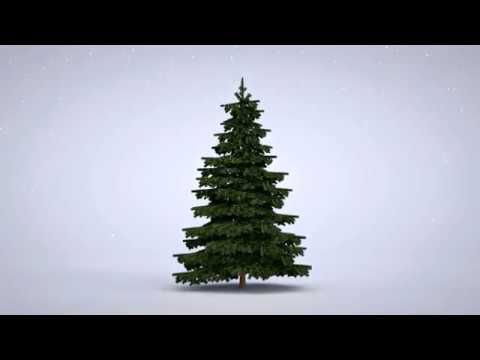 3D Christmas Tree | After Effects Template | Openers - YouTube