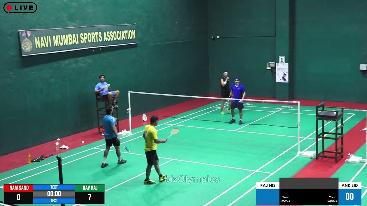 bizOlympics 2024 | Orange Radius vs IDFC First Badminton Doubles