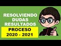 Soy Docente: RESOLVIENDO DUDAS RESULTADOS PROCESO DE ADMISIÓN 2020 - 2021